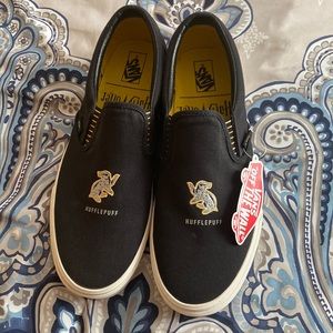 Hufflepuff Harry Potter Slide On VAN shoes